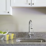 kitchen sink at Broadleaf Boulevard Apartments in Manchester